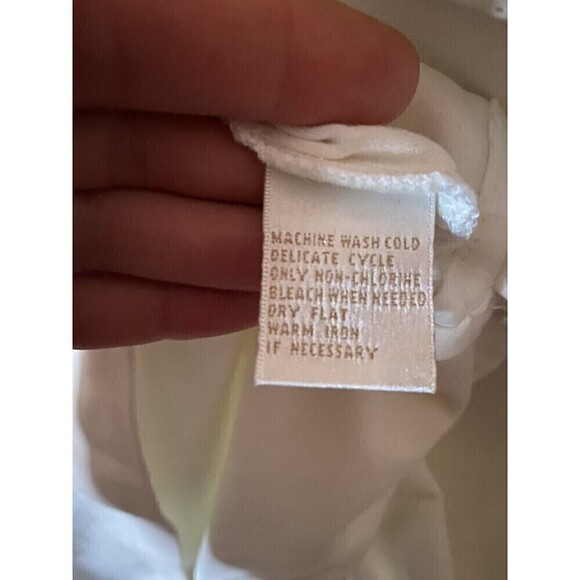 EP Pro Womens Golf Shirt. White With Blue Collar. Sz.M - Picture 5 of 5